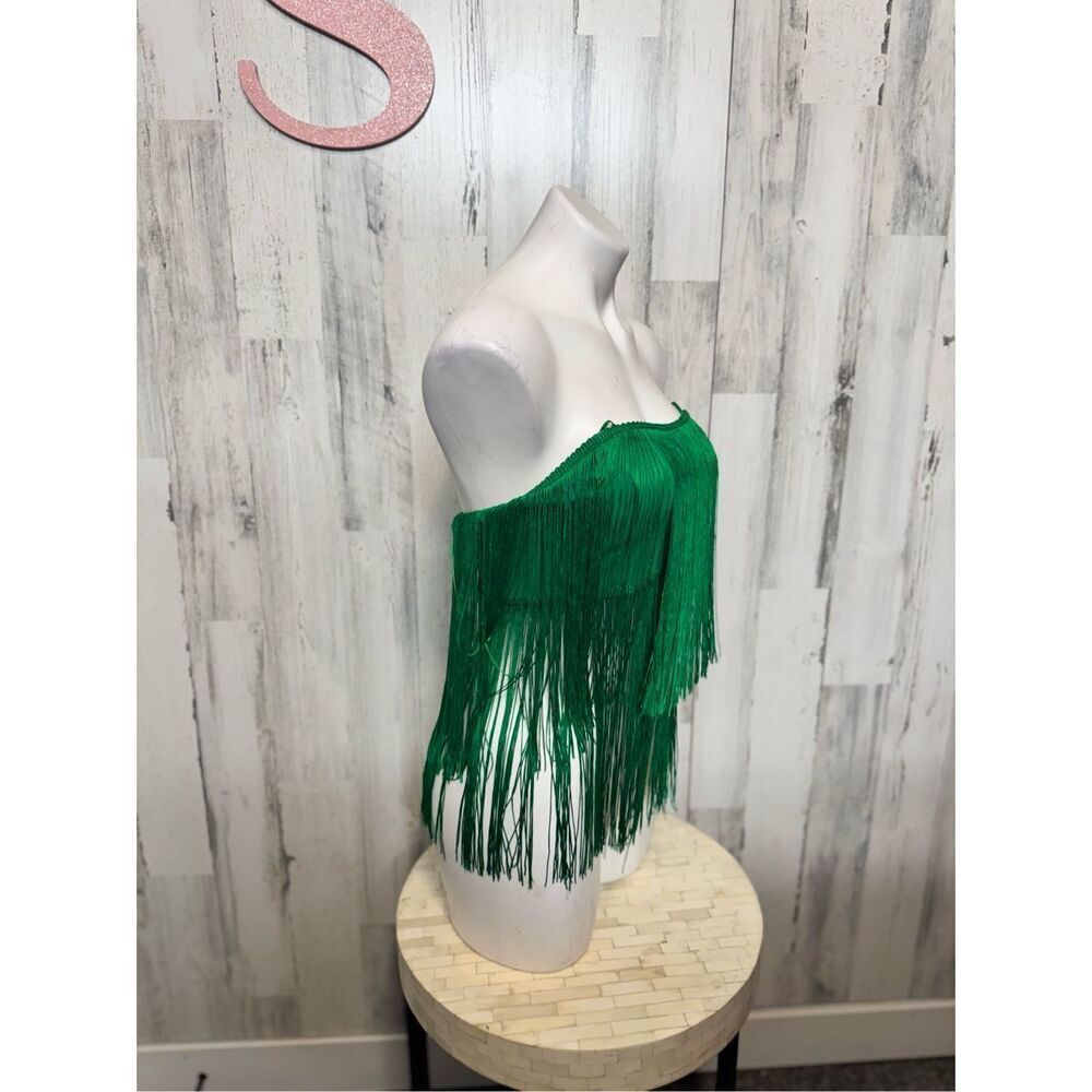 Sincerely Jules Fringe Halter Top and Skirt Set Women's Size small - Picture 9 of 16